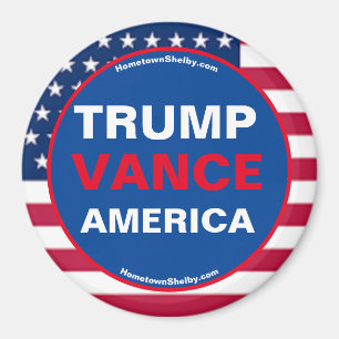 TRUMP VANCE AMERICA Kühlschrank Magnet