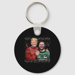 Trump Vance Brothers Funny Uggli Weihnachten Weihn Schlüsselanhänger