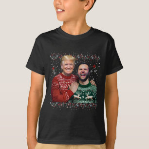 Trump Vance Brothers Funny Uggli Weihnachten Weihn T-Shirt