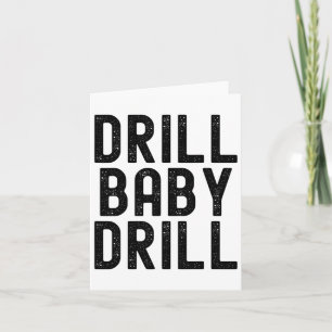 Trump Vance Drill Byby Trump Präsident Karte