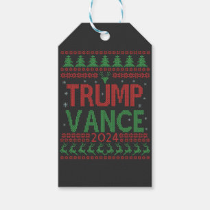 Trump Vance Election Ugly Christmas Sweater Geschenkanhänger