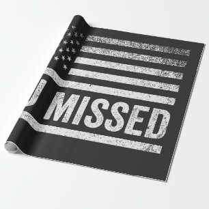 Trump Vance Election Ugly Christmas Sweater Geschenkpapier