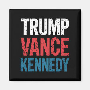 Trump Vance Kennedy 2024 Wahl Magnet