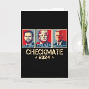 Trump Vance Kennedy Checkmate 2025 Wahl Republ Karte