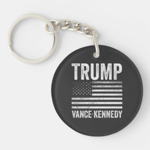 Trump Vance Kennedy Election 2024 American Flag Schlüsselanhänger