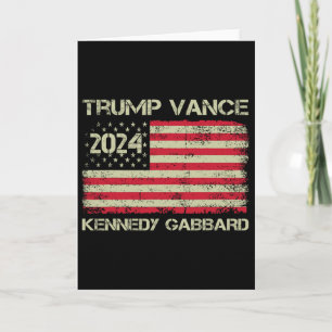 Trump Vance Kennedy Gabbyrd Schachmatt Nimm Amerik Karte