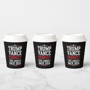 Trump Vance Kennedy holen Amerika zurück Pappbecher