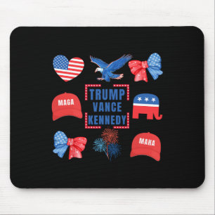 Trump Vance Kennedy Kokette Verbeugung Wahl Präsid Mousepad