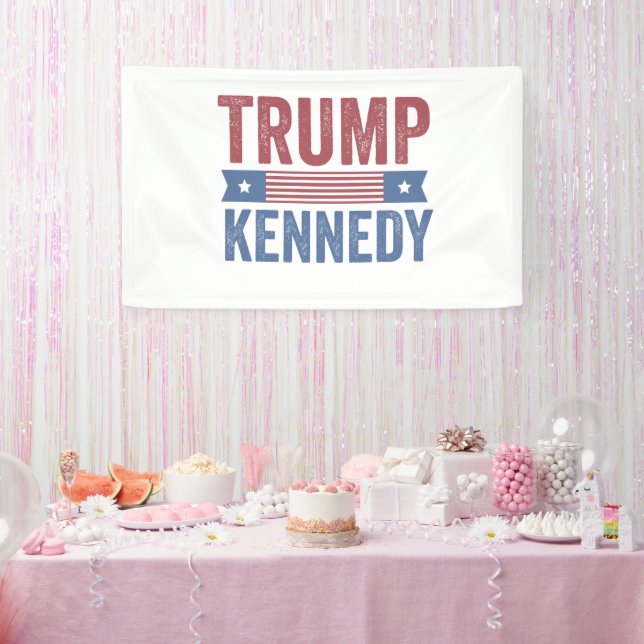 Trump Vance Kennedy nimmt Amerika wieder zurück Banner (Party)