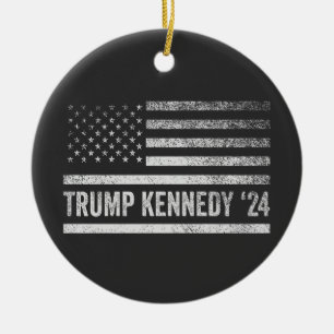 Trump Vance Kennedy nimmt Amerika wieder zurück Keramik Ornament