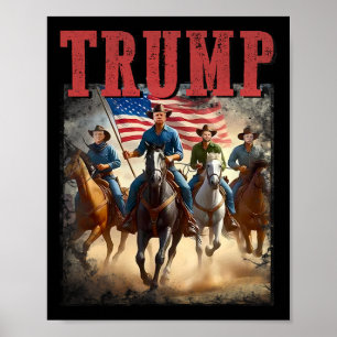 Trump Vance Kennedy Präsidentschaftswahl 2024 Poster