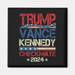 Trump Vance Kennedy Schachmatt Wahl Republikaner Magnet