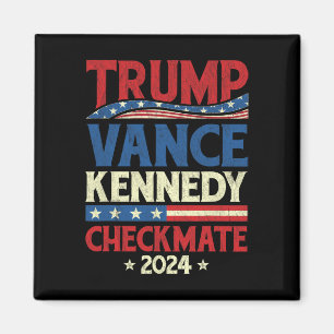 Trump Vance Kennedy Schachmatt Wahl Republikaner Magnet
