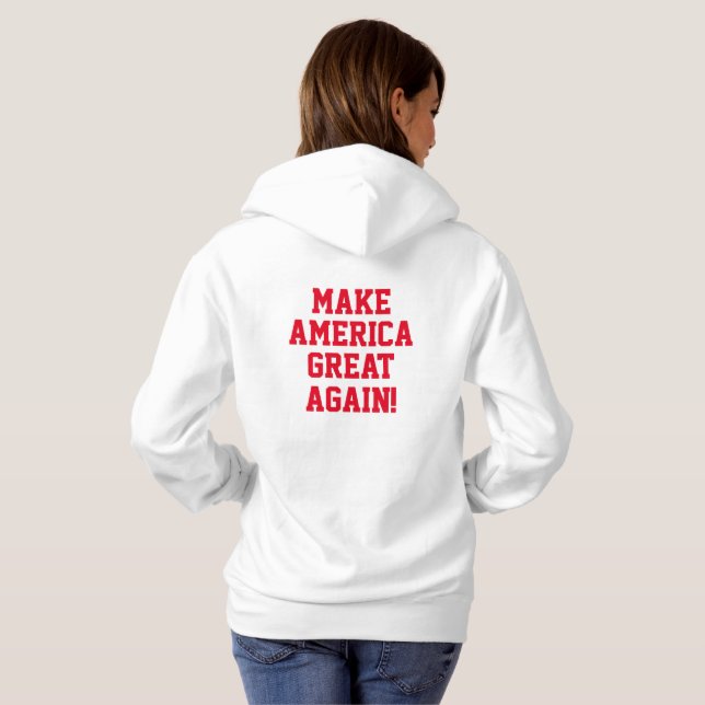 TRUMP VANCE MACHT AMERIKA WIEDER GROSS SWEATSHIRT (Schwarz voll)