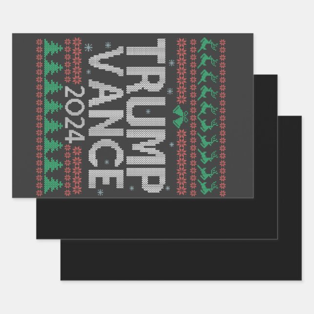 Trump Vance Nimm America Back Election Vote USA Geschenkpapier Set (Set)