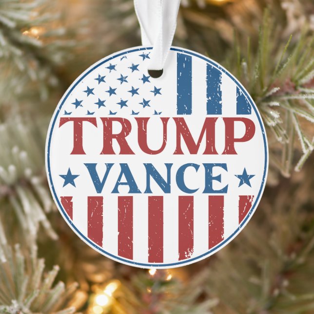 Trump Vance Ornament (Baum)