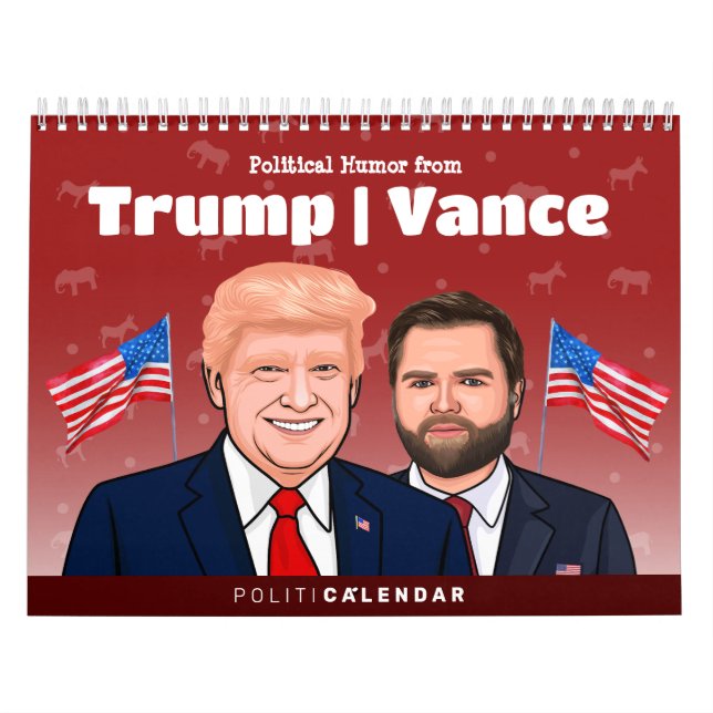 TRUMP VANCE Politischer Humor Kalender (Titelbild)