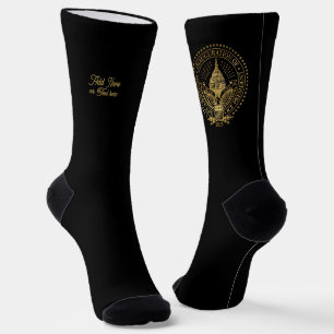 Trump Vance Präsident Einweihung des Logos Socken
