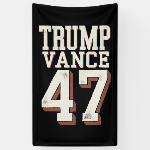 Trump Vance Präsident Vintage Trump Gewinnt Banner