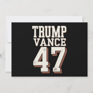 Trump Vance Präsident Vintage Trump Gewinnt Einladung