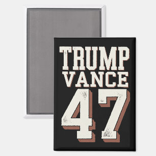 Trump Vance Präsident Vintage Trump Gewinnt Magnet