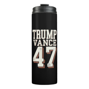 Trump Vance Präsident Vintage Trump Gewinnt Thermosbecher