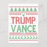 Trump Vance Republikaner Ugly Christmas Sweater Xm
