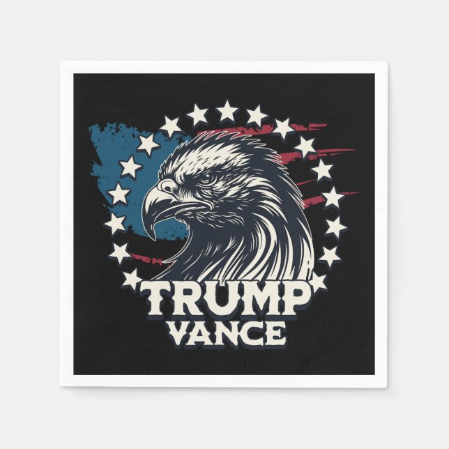 Trump Vance Serviette (Vorderseite)