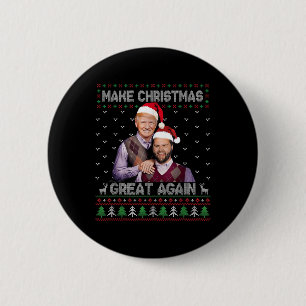 Trump Vance Shirt Brothers Make Christmas Great As Button