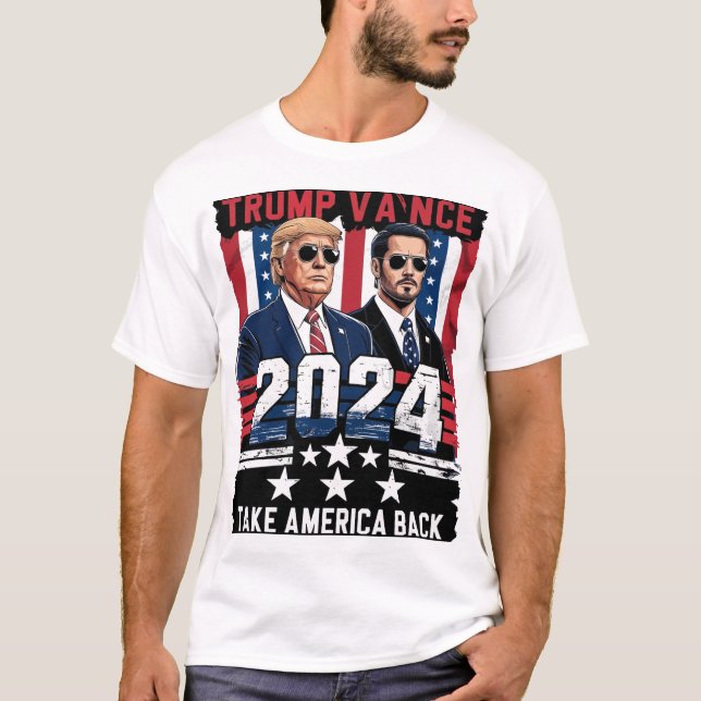 Trump Vance - T - Shirt-Design T-Shirt (Vorderseite)