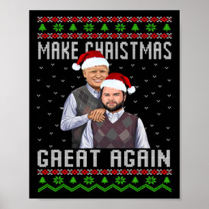 Trump Vance T-Shirts Brüder machen Weihnachten wie Poster
