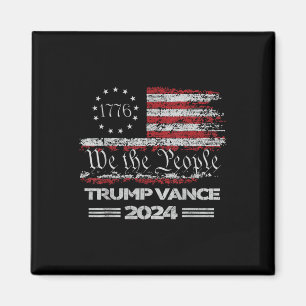 Trump Vance We the People 47. Präsident Trump gewa Magnet