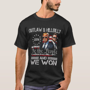Trump Vance We Won Win Einweihung Tag 2025 47. T-Shirt