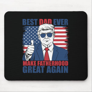 Trump Vater des Tages Bester Vater Aller Zeiten Ma Mousepad