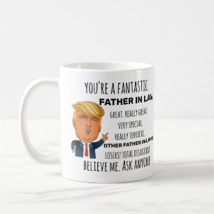 Trump Vater im Gesetz, lustiger Vater Geburtstag V Kaffeetasse