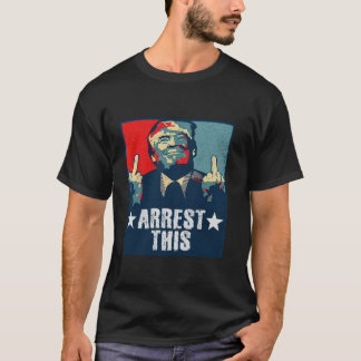 Trump verhaftet diesen lustigen Trump 2024 verurte T-Shirt