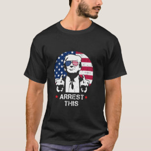 Trump verhaftet dieses komische Trump-Shirt 2024 T T-Shirt