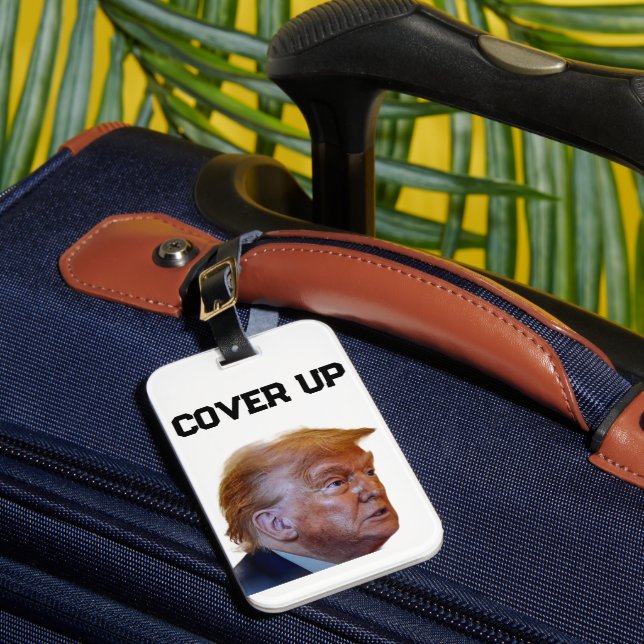 Trump-Verschleierungs-Gepäckanhänger Gepäckanhänger (Vorderseite Insitu 1)