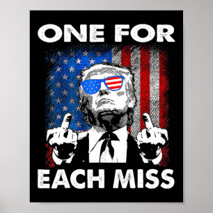 Trump: Versuch, zweimal eins für jeden zu verpasse Poster