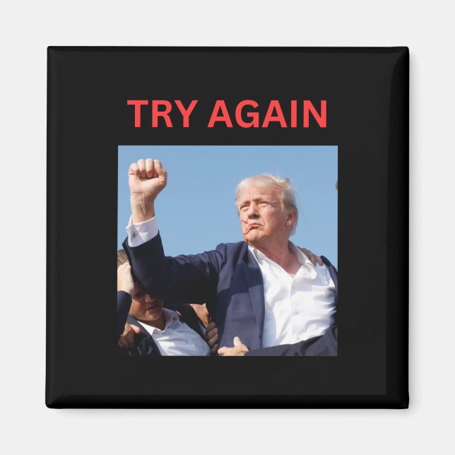 Trump versucht es noch einmal magnet (Vorne)
