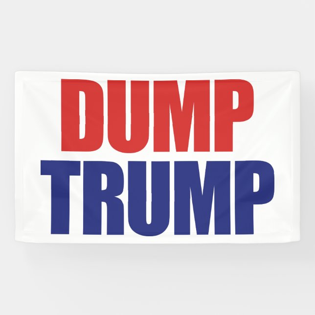 Trump vertreiben banner (Horizontal)