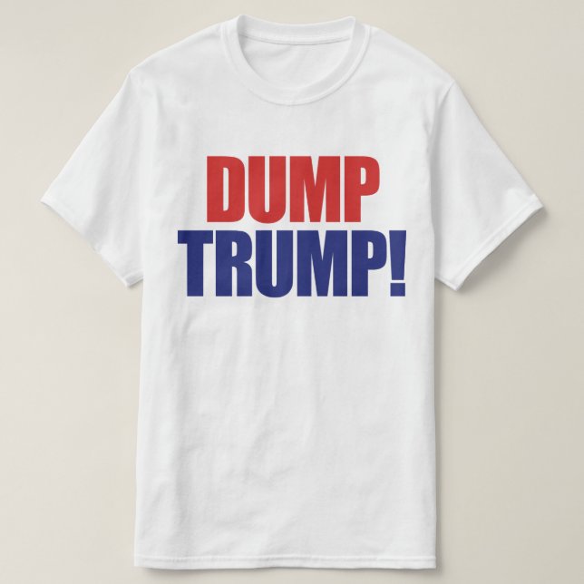 Trump vertreiben T-Shirt (Design vorne)