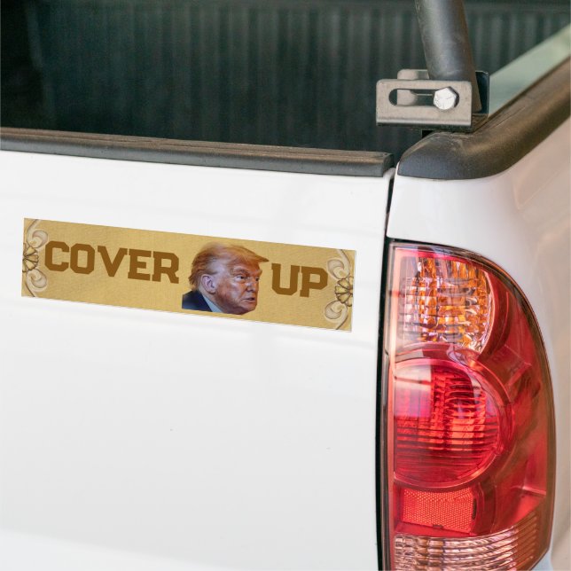 Trump-Vertuschung-Aufkleber Autoaufkleber (Auf Lkw)
