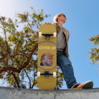 Trump Vertuschung Skateboard