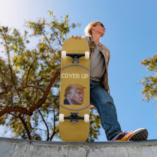 Trump Vertuschung Skateboard