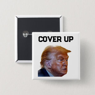 Trump Vertuschungsbutton Button
