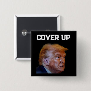 Trump Vertuschungsbutton Button