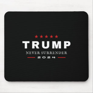 Trump verzichtet 2024 Maga Patriotisches T-Shirt n Mousepad
