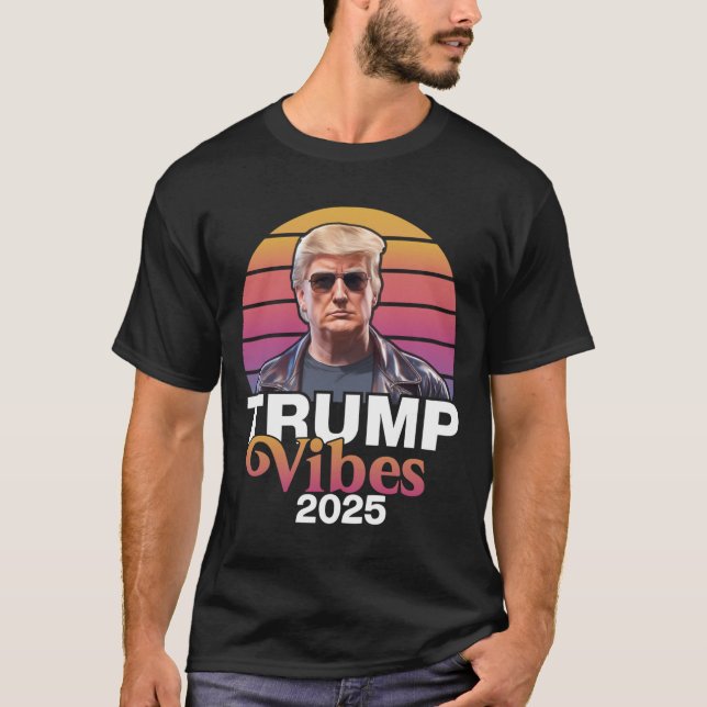 Trump Vibes 2025 Chiffon Top (Vorderseite)