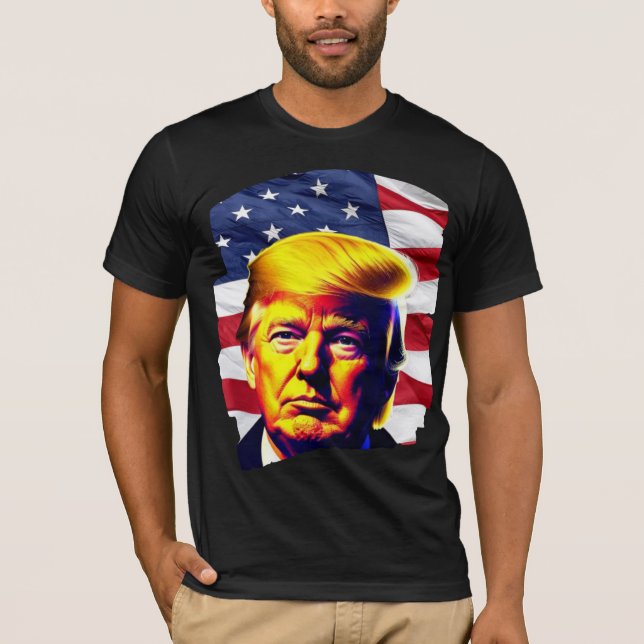 Trump Victory Tshirt - Bella Leinwand T (Vorderseite)